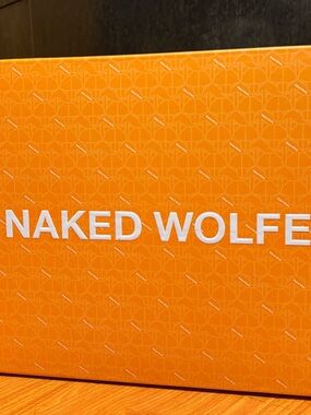 Naked Wolfe Orange Logo Gift Box
